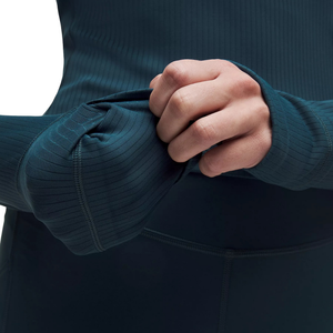 เสื้อแจ็คเก็ตครอปผู้หญิง ผ้าริบเนื้อนุ่ม ยืดหยุ่น แขนยาว คอหลวม ระบายอากาศดี เหมาะสำหรับใส่เล่นกีฬาหรือใส่ในชีวิตประจำวัน ขายส่งจำนวนมาก - Product Image 4