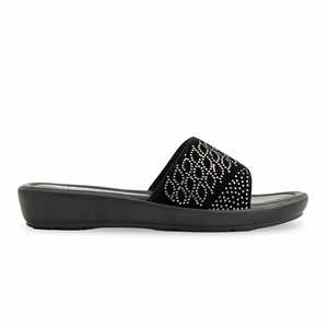 Pantoufles formelles noires pour femmes - Product Image 4