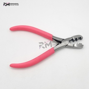 คีมต่อผม/เครื่องประดับ RMI รุ่นใหม่มาแรง ทำจากสแตนเลส ปลายสีเงิน ด้ามจับสีชมพูอ่อน - Product Image 2