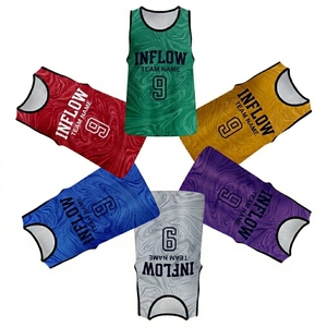 Camiseta de voleibol personalizada sublimada de poliéster, sin mangas, que absorbe la humedad, unisex, para adultos, para todas las estaciones, chaleco de malla. - Product Image 4