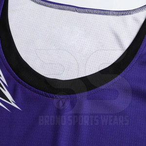 Basketball Uniform Quick Dry Breathable <b>Athletic</b> Lightweight Durable Mesh Training Team Sports Outfit For Men - Product Image 4