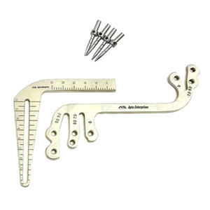 Kit de guidage pour implants dentaires, localisateur de plantation, équipements dentaires, instruments dentaires, guide de perçage dentaire, jauge de profondeur parallèle - Product Image 1