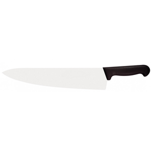 Couteaux de chef haut de gamme avec lame en acier inoxydable de 300 mm, manche noir, pour la cuisine quotidienne, la découpe des aliments et un usage professionnel - Product Image 1