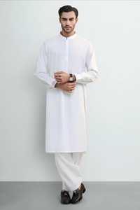 <b>Mens</b> Solid Color Salwar Kameez Customized Colors High Quality OEM Service Wholesale Price New Stylish <b>Kurta</b> Pajama Wrinkle Free - Product Image 2