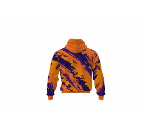 High Quality Sublimation Zip Up <b>Hoodie</b> Custom Design <b>Polyester</b> <b>Hoodie</b> - Product Image 2