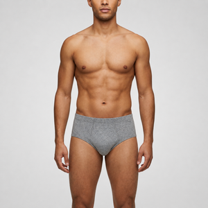 Calzoncillos de Algodón para Hombre, Cómodos para Uso Diario, Suaves, Elásticos, Transpirables, Cobertura Total, Ropa Interior Informal - Product Image 2