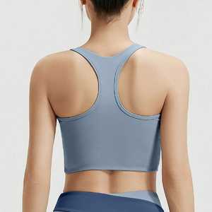 Soutien-gorge de sport sans couture à maintien élevé, respirant et écologique, dos nu, pour femme, grandes tailles, idéal pour le yoga et les activités physiques - Product Image 3
