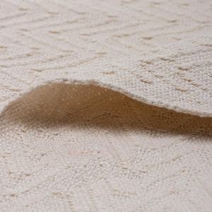 Luxury <b>White</b> Cotton Blanket Woven Throw King and Queen Size Large Throw <b>Fluffy</b> Cozy Plush Blanket With Tassels - Product Image 5