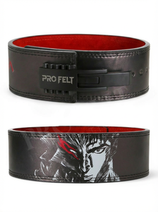 อุปกรณ์ออกกำลังกายหนังวัวแท้แบบกำหนดเองขายส่ง สายรัดพยุงหลังแบบรัดแน่นพร้อมหัวเข็มขัดแบบคันโยกสำหรับยกน้ำหนัก - Product Image 6