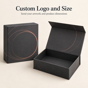 Caja Magnética de Papel para Libros con Halo de Grafito Personalizada, para Set de Regalo con Carga, Empaque con Logotipo OEM - Product Image 4