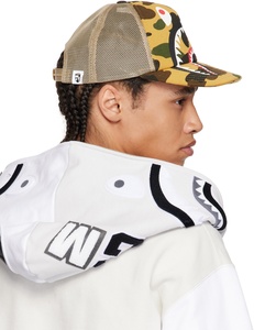 หมวกแก๊ป Snapback ลายพรางปากฉลาม แบบซักได้ พร้อมโซ่  สำหรับทุกเพศ  6 แผง ปรับขนาดได้ สไตล์สตรีท  หมวกเบสบอล  ปักลายด้านหน้า - Product Image 6