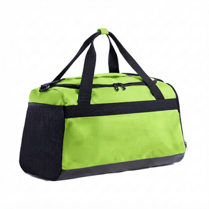 Ostriya Intl Unisex Green Nylon Zipper Closure Gym <b>Duffel</b> <b>Bag</b> Custom Logo Travel Fitness Training <b>Bag</b> 40-55L Waterproof - Product Image 1