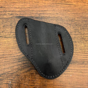 Housse de couteau à découper à carreaux personnalisée, gaine de couteaux en cuir véritable de haute qualité avec boucle de ceinture incluse - Product Image 6