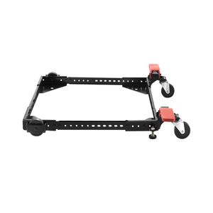 Base Mobile Universale Robusta Girevole con Capacità di Carico di 227 kg, Regolabile 30x30 cm e 90x90 cm, Design Industriale per Casa Intelligente - Product Image 1