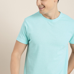 Camiseta extragrande de manga corta para hombre, diseño personalizado, dobladillo curvo extendido, 100% algodón, secado rápido - Product Image 3