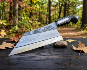 2026 Premium Razor <b>Sharp</b> Carbon Steel Chef <b>Knife</b> Handmade Resin Handle Japanese Style <b>Kitchen</b> Cooking <b>Knife</b> Manufacturer - Product Image 2