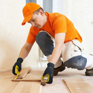 ถุงมือออกแบบโลโก้ตามสั่ง หนังแพะแท้ ถุงมือช่าง ถุงมือกันความร้อน กันบาด กันลื่น คุณภาพดีที่สุด - Product Image 2