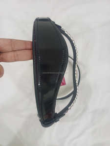 Bride de cheval anatomique de haute qualité bandeau de nez verni en cuir véritable-directement du fabricant/grossiste - Product Image 3