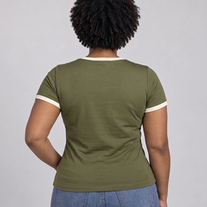 Camisetas Casuales Ecológicas para Mujer a Precio Económico, Transpirables, de Secado Rápido, con Logotipo Personalizado, Servicio OEM, Alta Calidad, 100% Algodón - Product Image 3