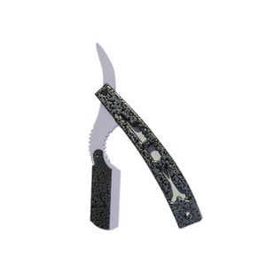 Men High Quality Hair Removal Barbers Shaving Razor Custom Color Stainless Steel Shaving Razors Professional Steel Razors - Product Image 4