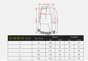 Survêtement à capuche pour homme, noir et blanc, à blocs de couleur, manches longues, sweat-shirt décontracté avec cordon de serrage et poches latérales, vêtements d'automne - Product Image 5