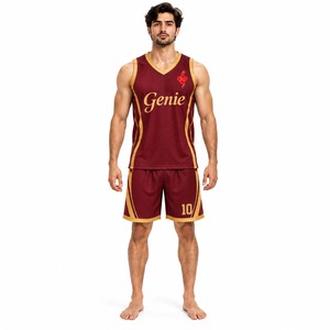 Shorts de sport personnalisés en mesh respirant pour équipes, clubs, écoles, entraînements, uniformes de basketball unisexes pour jeunes. - Product Image 1