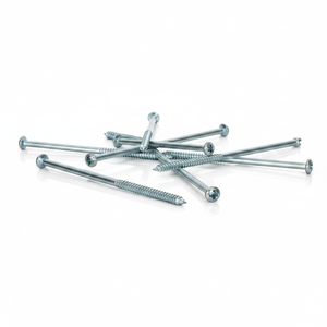 PDC Industrial Grade Double Ended Zinc Plated Metric Carbon Steel Wood Fasteners Class 4.8 6.8 Slotted Head Partial <b>Screws</b> - Product Image 4
