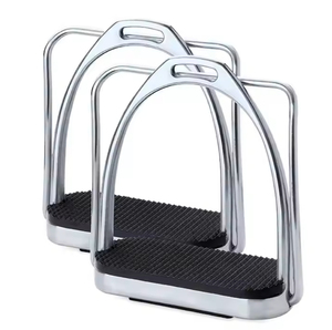 Estribos de Seguridad Flexibles de Acero Inoxidable de Alta Calidad para Montar a Caballo, con Absorción de Impactos, en Venta - Product Image 3