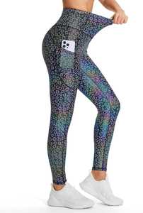 Leggings Deportivos de Cintura Alta para Mujer con Material de Compresión Transpirable para Uso Diario en Fitness y Deportes - Product Image 5