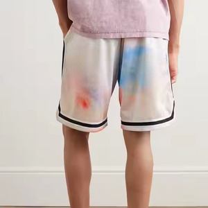 High Quality Solid 100% Cotton Waterproof Quick Dry Breathable Custom Printed Design Mesh Basketball <b>Shorts</b> for <b>Men</b> - Product Image 1