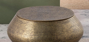 La última mesa de centro de Metal de hierro de lujo Vintage con nuevo diseño elegante y elegante mesa de consola central para la sala de estar del hogar - Product Image 6