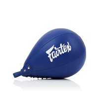 Sac de frappe lourd Fairtex, ballon de vitesse en cuir PU, écologique, rapide, bleu et jaune, personnalisé, pour l'entraînement de boxe, utilisation universelle
