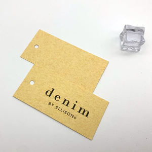 OEM 2026 New Arrival Custom Factory Custom Simple Paper Hangtag Eco Friendly Hang <b>Tags</b> for <b>Clothes</b> Made by TRIOTAKE INDUSTRY - Product Image 6