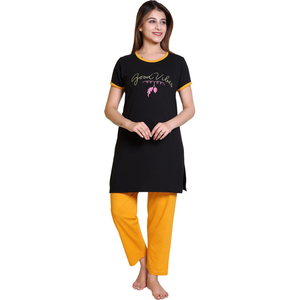 Pijamas de seda premium para mujer, conjunto ligero y elegante para dormir, fabricante de marca privada - Product Image 1