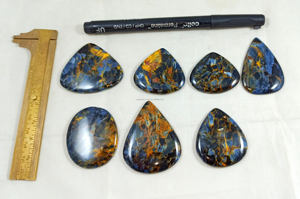 Vente en gros de pierres précieuses en vrac Cabochon multi pietersite naturel cristal de guérison Quartz pour Chakra spirituel Reiki spirituel brut - Product Image 2