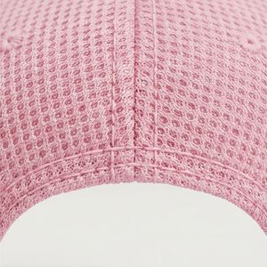 Casquettes de baseball trucker en maille rose pour femmes, modèle tendance, ajustement universel, chic, casquette premium, aventure, coton supérieur A1, populaire - Product Image 6
