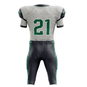 Uniforme de football américain pour hommes, tissu durable, coupe confortable, idéal pour l'entraînement, les matchs et l'utilisation par les équipes professionnelles - Product Image 4