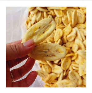 Chips de Plátano Dorados Crujientes, Liofilizados y Secados al Sol, Fruta Natural en Rodajas, Golosina Saludable, Sabor Dulce, Vietnam, Paquete a Granel 0.5kg 99 GD - Product Image 1