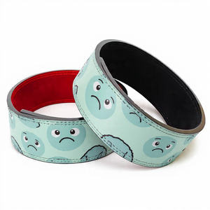 Ceintures de musculation pour pompes en cuir avec levier, personnalisables, style Anime, pour entraînement intensif - Product Image 4