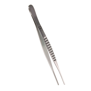 Pince à épiler dentaire manuelle en acier inoxydable de qualité supérieure, 4,75 po (12 cm), instrument chirurgical pour usage professionnel avec poignée ergonomique - Product Image 3