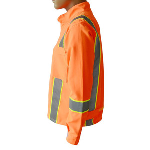 Chaqueta de Seguridad de Alta Visibilidad para Trabajo, Reflectante, para Hombre, Invierno, Chaqueta de Trabajo de Alta Visibilidad, Ropa de Trabajo para Exteriores - Product Image 3