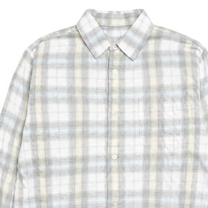 Chemise habillée boutonnée pour homme, chemise en coton à manches longues décontractée, col classique, couleur unie, tenue de bureau, confortable - Product Image 3