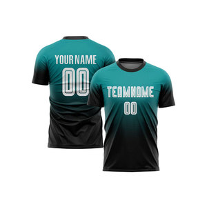 เสื้อยืดกีฬาแขนสั้น คอกลม ทรงปกติ พิมพ์ลายแบบซับลิเมชั่น แห้งเร็ว ผ้าถัก โพลีเอสเตอร์ 100% - Product Image 4