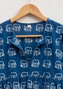 Indian Hand Block Print Women Top Bulk Wholesale Supplier Cotton <b>Tunic</b> OEM Manufacturer - Product Image 5