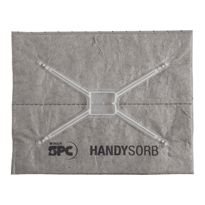แผ่นม็อบดูดซับ Brady HandySorb แบบไม่ต้องสัมผัส พร้อมคลิปล็อคแบบแฮนด์ฟรี สำหรับการดูดซับของเหลวในโรงงานและห้องปฏิบัติการ - Product Image 3