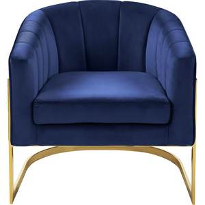 Housse de canapé moderne de luxe en tissu velours, confortable pour salon, appartement, fauteuil individuel avec accoudoirs - Product Image 4