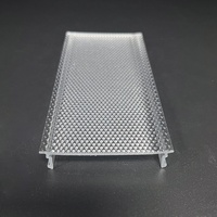 Bming – Nouveaux diffuseurs prismatiques en polycarbonate extrudé, transparents, linéaires, légers et écologiques pour éclairage LED