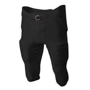 Custom American Football <b>Padded</b> Pants With 7 <b>Pads</b> Full Length American Football Protection Pants <b>Hip</b> Thigh Knee - Product Image 4