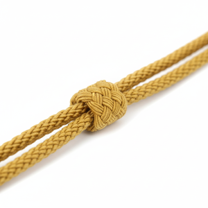 ราคาที่ดีที่สุดสายหมวกเจ้าหน้าที่เชือกถักแบบคลาสสิกสายเคลือบเกลียวแบบปรับแต่งได้คุณภาพสูงสายหมวกทองแท่ง - Product Image 3