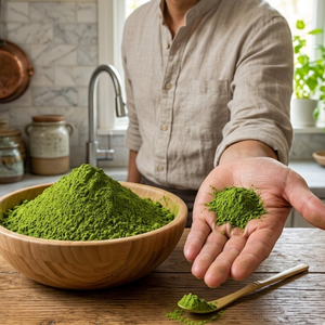 Poudre d'extrait de feuilles de Moringa biologique de qualité supérieure, naturelle et de haute pureté |   Approvisionnement en gros pour usage nutraceutique et à base de plantes, exportation en gros. - Product Image 5